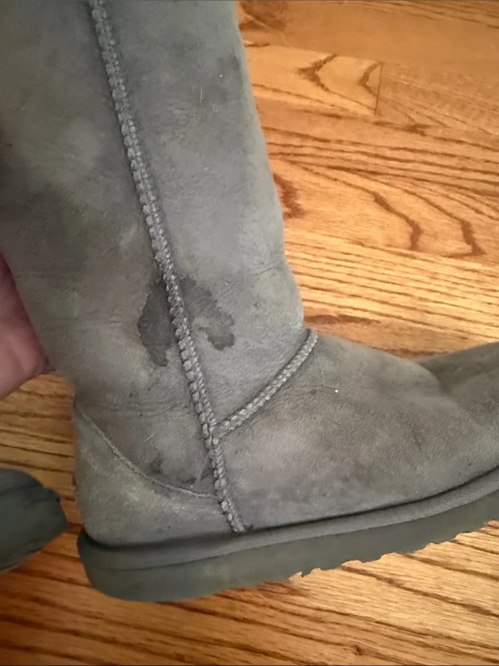 UGG Tall Gray Boots